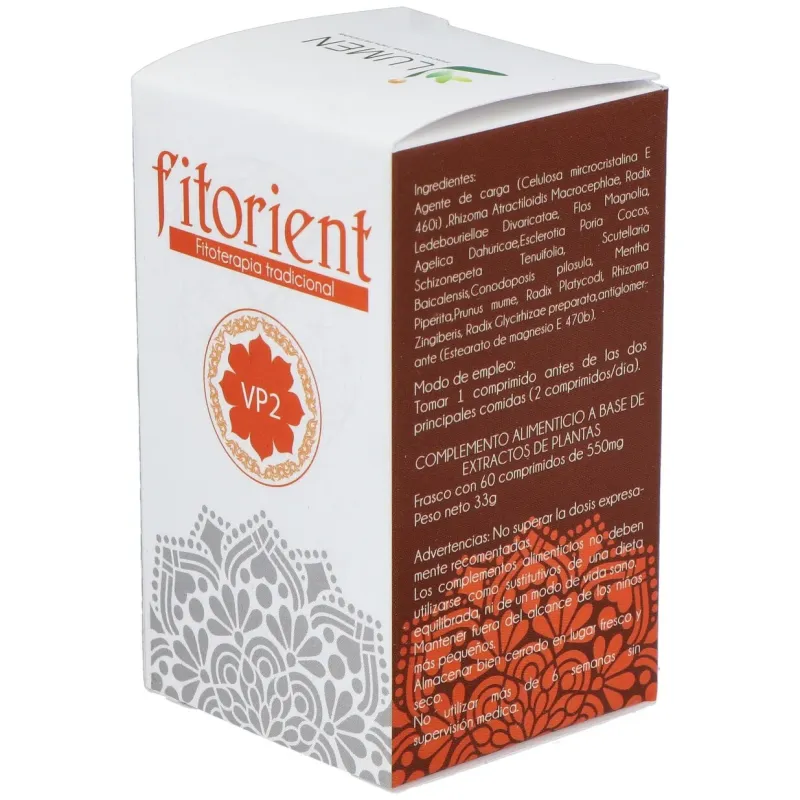V.p.-2 vacio de pulmon 60comp. fitorient | Farmacia Barata