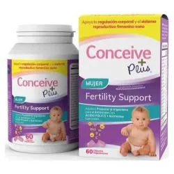 Conceive plus apoyo fertilidad femenina 60cap.