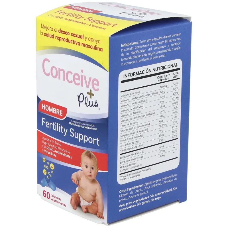 Conceive plus apoyo a la fertilidad masculina 60caps | Farmacia Barata Conceive plus apoyo a la fertilidad masculina 60caps | Farmacia Barata