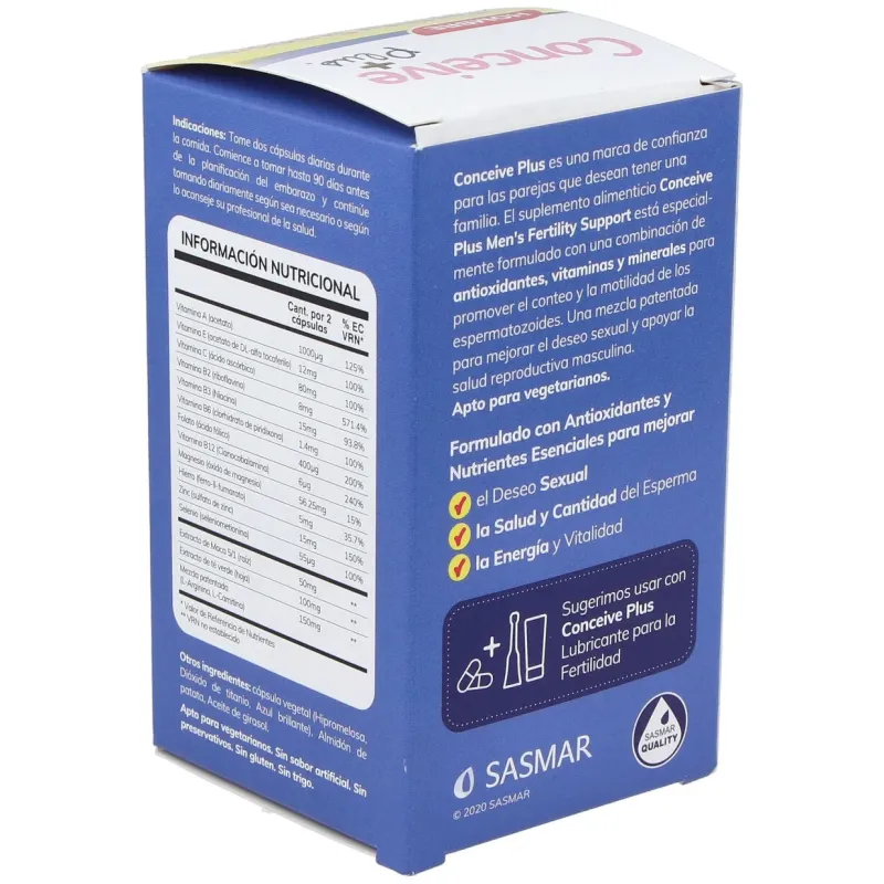 Conceive plus apoyo a la fertilidad masculina 60caps | Farmacia Barata Conceive plus apoyo a la fertilidad masculina 60caps | Farmacia Barata