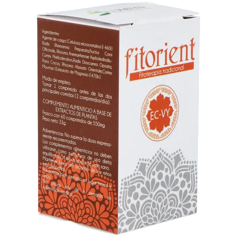 Ec.vy. calor por vacio de yin 60comp. fitorient | Farmacia Barata