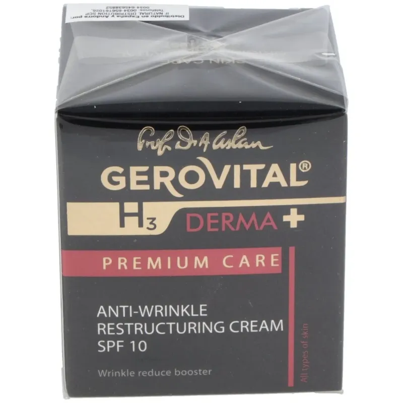 Gerovital h3 crema antiarrugas reestructurante spf10 50ml | Farmacia Barata Gerovital h3 crema antiarrugas reestructurante spf10 50ml | Farmacia Barata