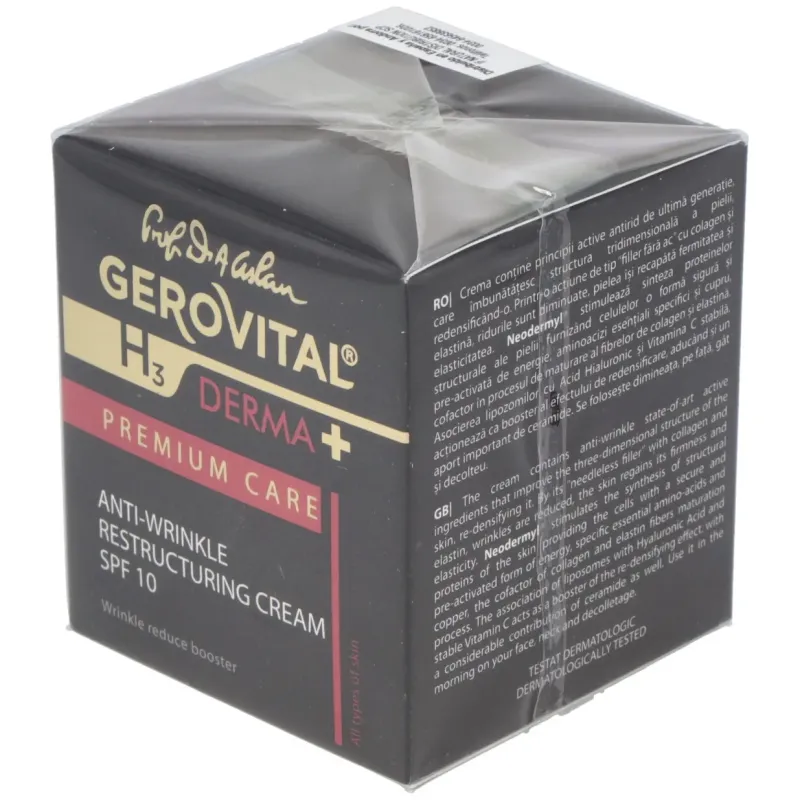 Gerovital h3 crema antiarrugas reestructurante spf10 50ml | Farmacia Barata Gerovital h3 crema antiarrugas reestructurante spf10 50ml | Farmacia Barata