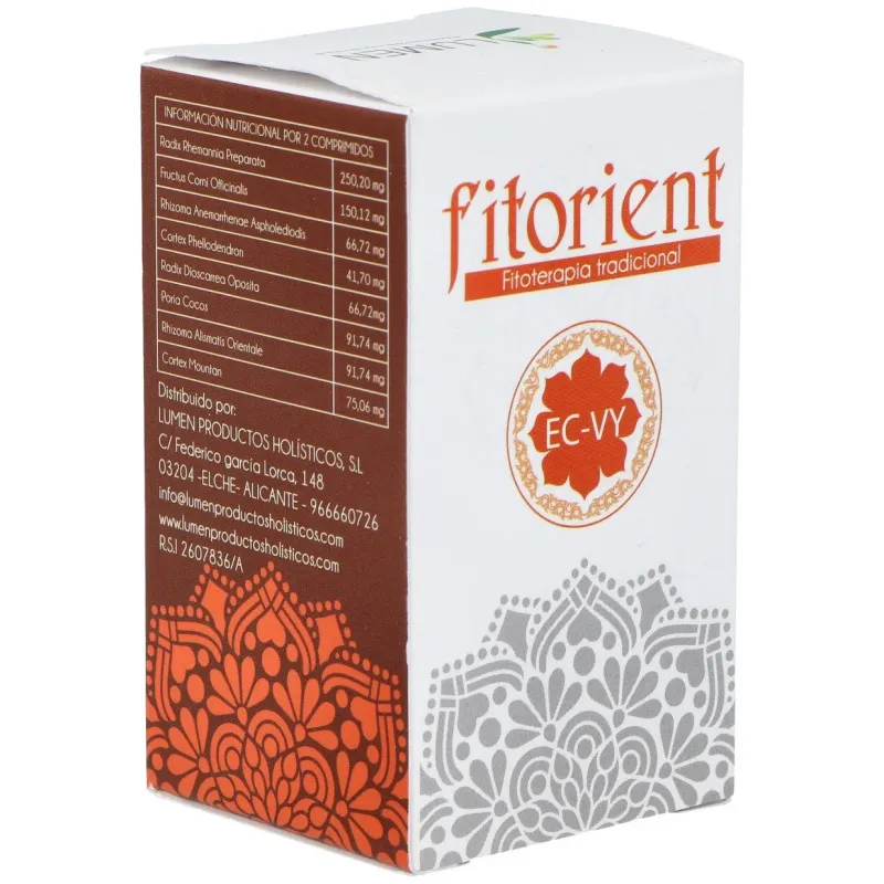Ec.vy. calor por vacio de yin 60comp. fitorient | Farmacia Barata