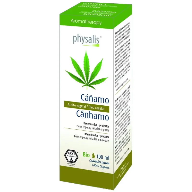 Physalis aceite vegetal de cáñamo bio 100ml | Farmacia Barata