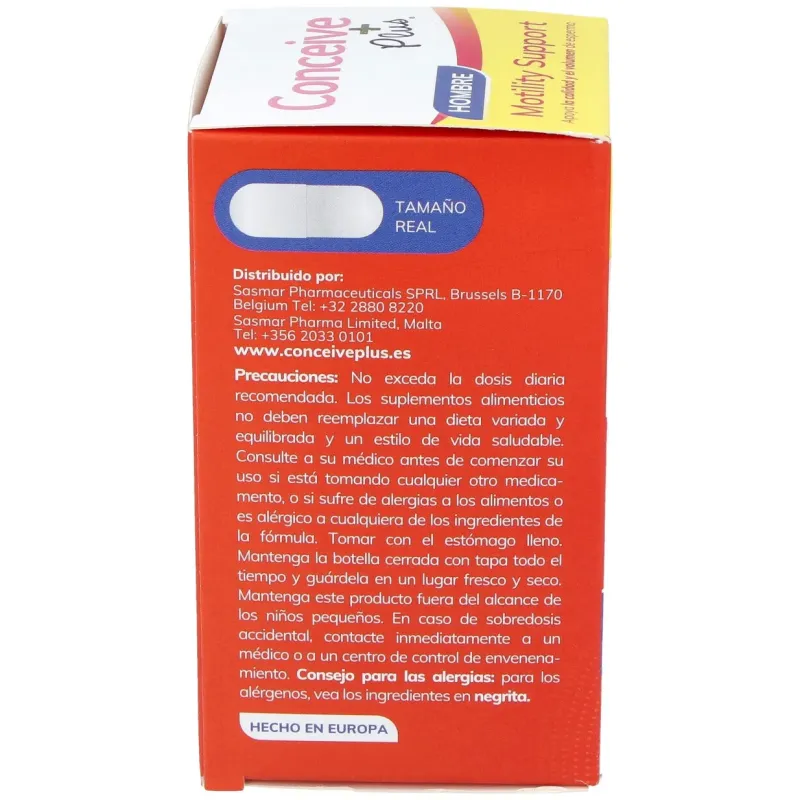 Conceive plus hombre motilidad 60cap. | Farmacia Barata