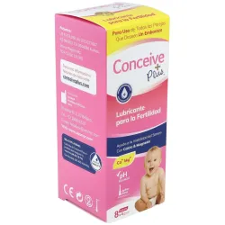Lubricante conceive plus 8 aplicadores unidosi | Farmacia Barata