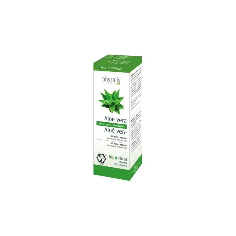 Physalis aceite vegetal de aloe vera bio 100ml | Farmacia Barata