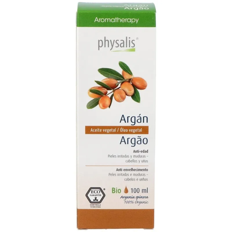 Physalis aceite vegetal de argán bio 100ml | Farmacia Barata