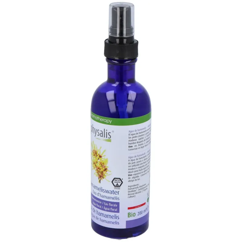 Physalis agua floral de hamamelis bio 200ml | Farmacia Barata