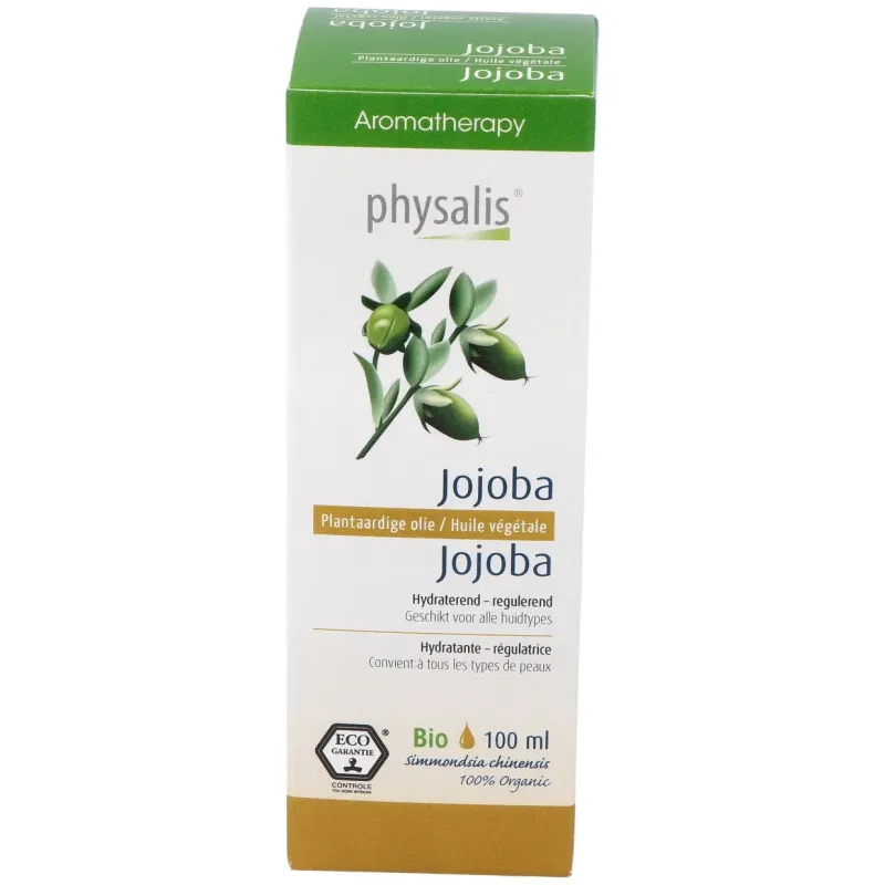 Physalis aceite vegetal de jojoba bio 100ml | Farmacia Barata