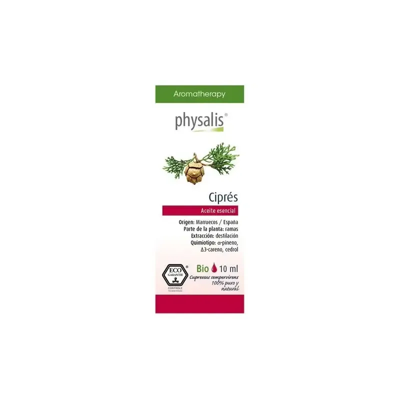 Physalis aceite esencial de ciprés bio 10ml | Farmacia Barata