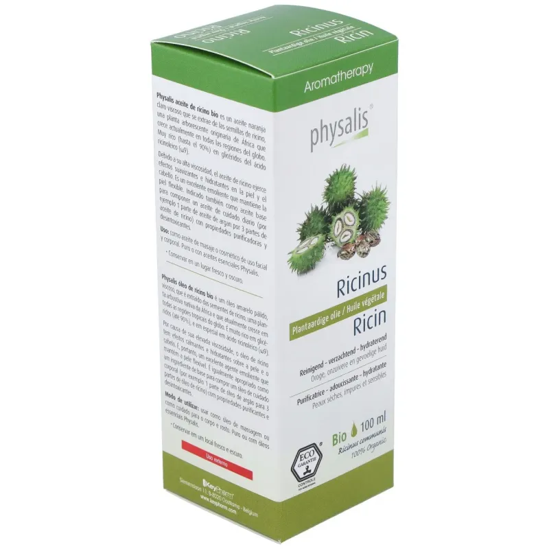 Physalis aceite de ricino 100 ml | Farmacia Barata