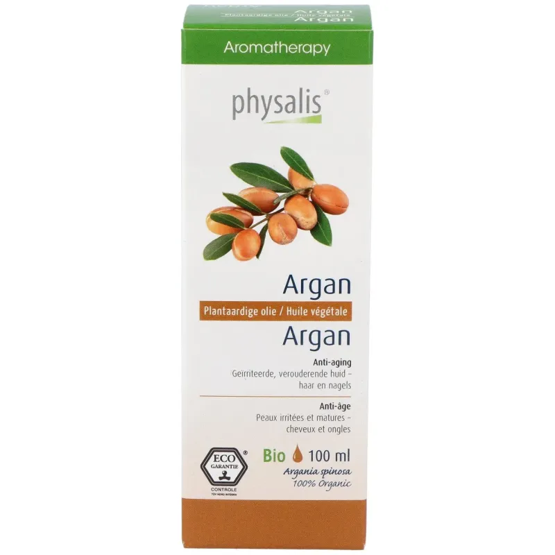 Physalis aceite vegetal de argán bio 100ml | Farmacia Barata