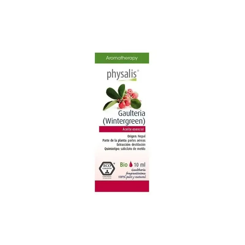 Physalis aceite esencial de gaulteria bio 10ml | Farmacia Barata