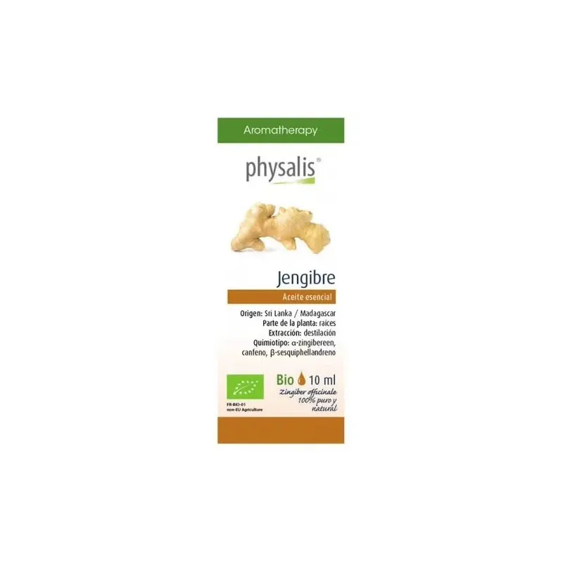 Physalis aceite esencial de jengibre bio 10ml | Farmacia Barata Physalis aceite esencial de jengibre bio 10ml | Farmacia Barata