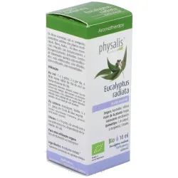 Physalis aceite esencial de eucalipto radiata bio 10ml | Farmacia Barata