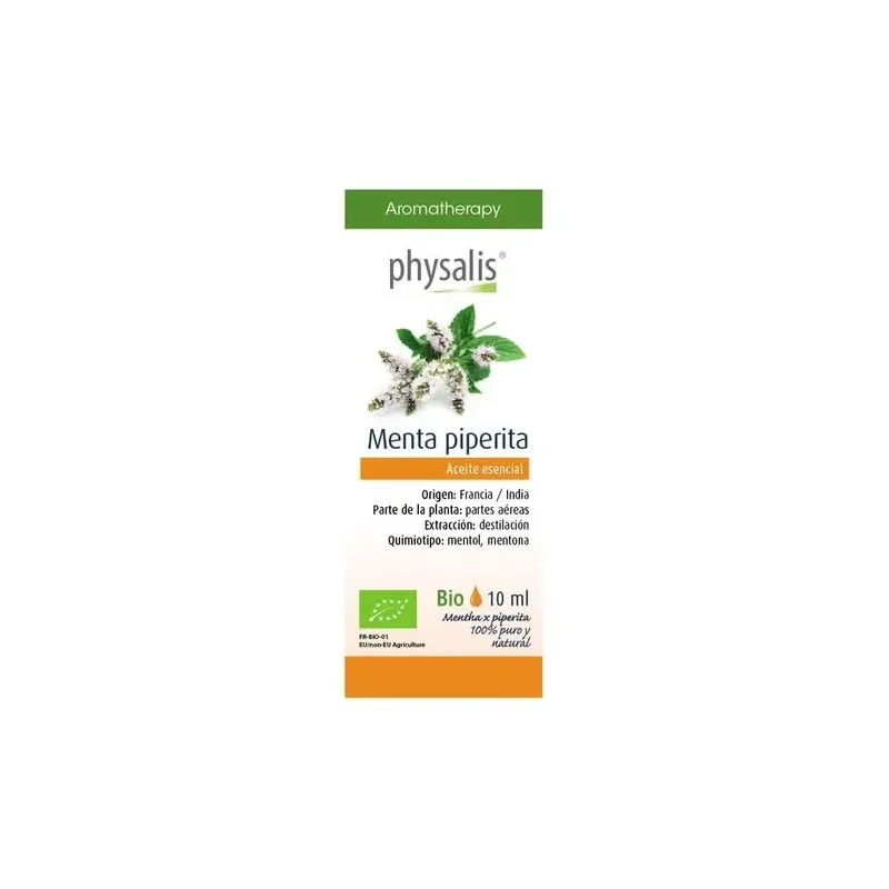 Physalis aceite esencial de menta piperita bio 10ml | Farmacia Barata