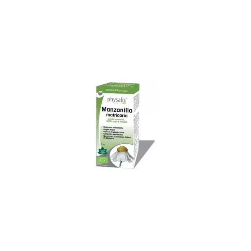 Physalis aceite esencial de manzanilla matricaria bio 5ml | Farmacia Barata