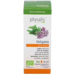 Physalis aceite esencial de orégano bio 10ml
