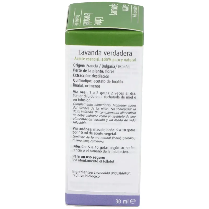 Esencia lavanda verdadera 30ml. bio | Farmacia Barata