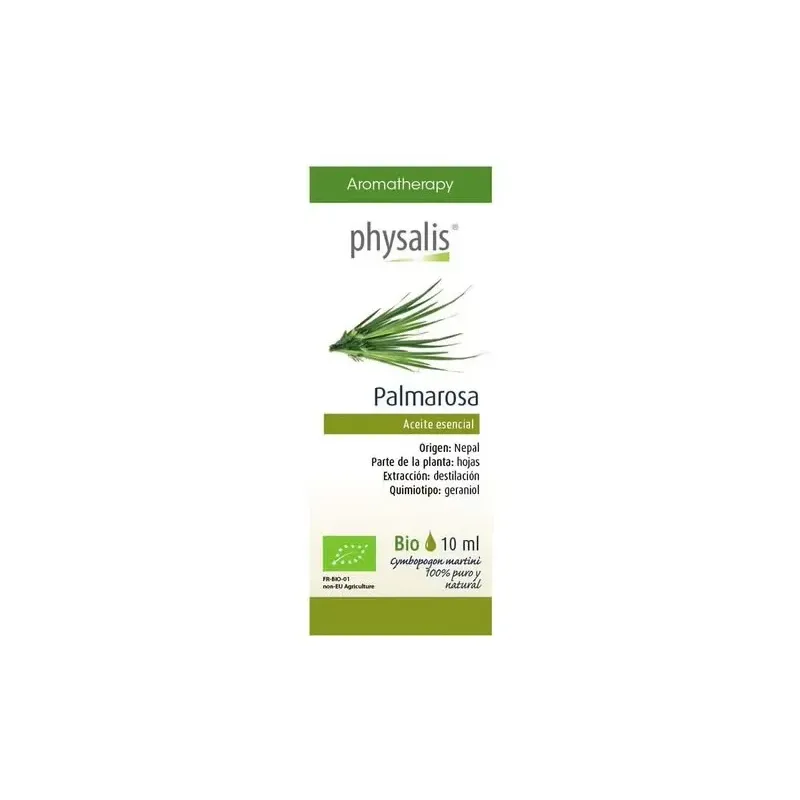 Physalis aceite esencial de palmarosa bio 10ml | Farmacia Barata