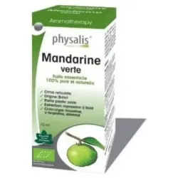 Physalis aceite esencial de mandarina verde bio 10ml