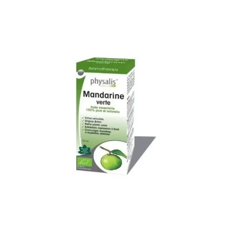 Physalis aceite esencial de mandarina verde bio 10ml | Farmacia Barata