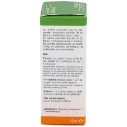 Physalis aceite esencial de orégano bio 10ml | Farmacia Barata