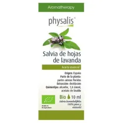 Physalis aceite esencial de salvia de hojas de lavanda bio 10ml