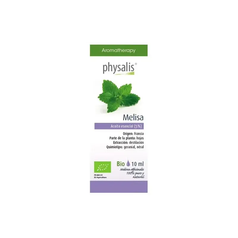 Physalis aceite esencial de melisa bio 10ml | Farmacia Barata