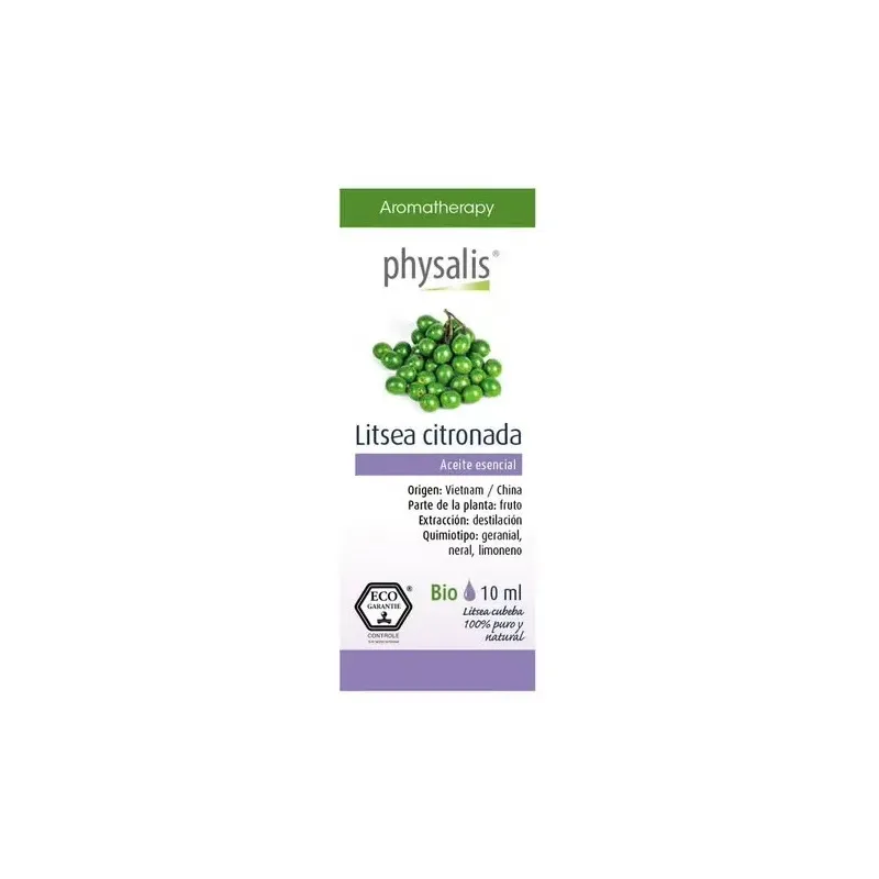 Physalis aceite esencial de litsea bio 10ml | Farmacia Barata