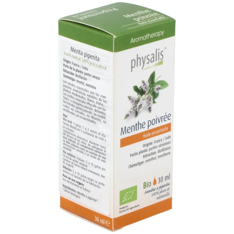 Physalis esencia menta piperita 30ml | Farmacia Barata