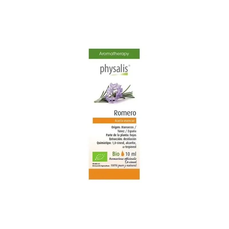 Physalis aceite esencial de romero bio 10ml | Farmacia Barata