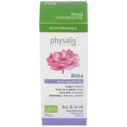 Physalis aceite esencial de rosa bio 5% 10 ml