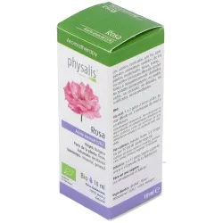 Physalis aceite esencial de rosa bio 5% 10 ml | Farmacia Barata