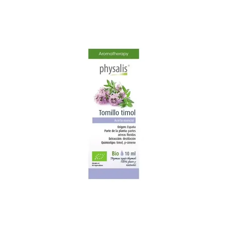 Physalis aceite esencial de tomillo timol bio 10ml | Farmacia Barata