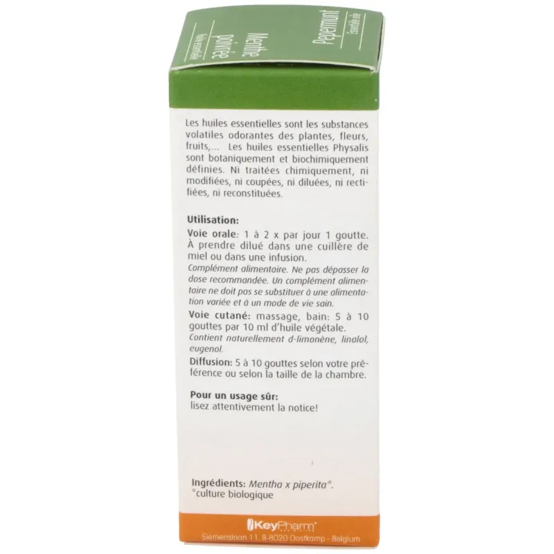 Physalis esencia menta piperita 30ml | Farmacia Barata