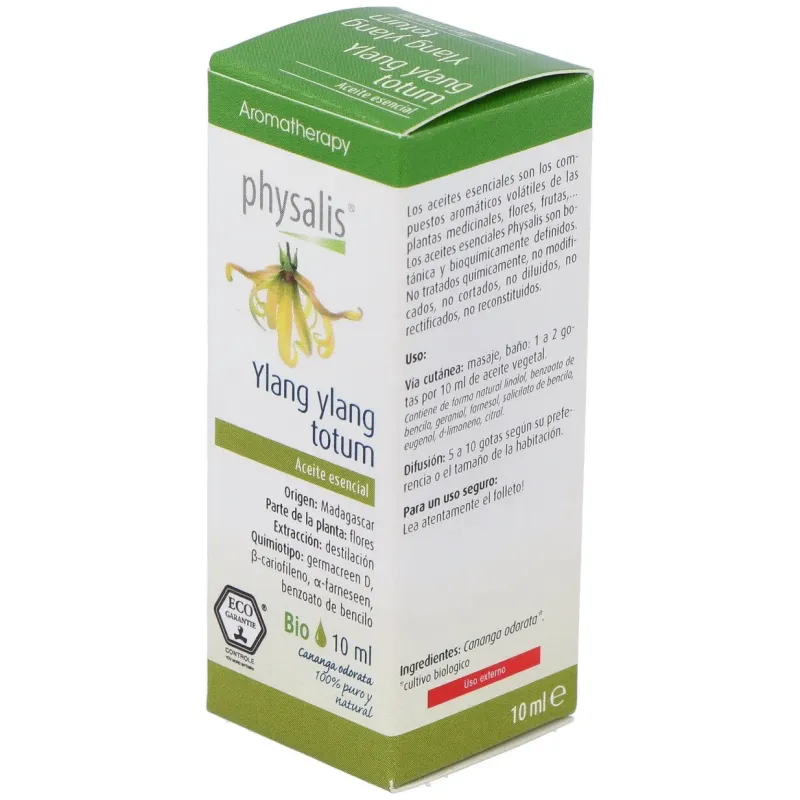 Physalis aceite esencial de ylang ylang bio 10ml | Farmacia Barata