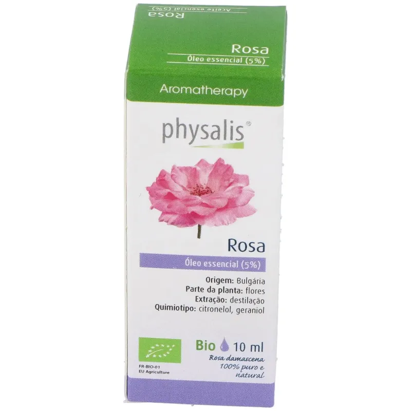 Physalis aceite esencial de rosa bio 5% 10 ml | Farmacia Barata