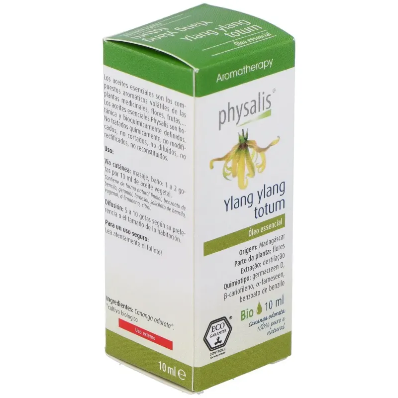 Physalis aceite esencial de ylang ylang bio 10ml | Farmacia Barata