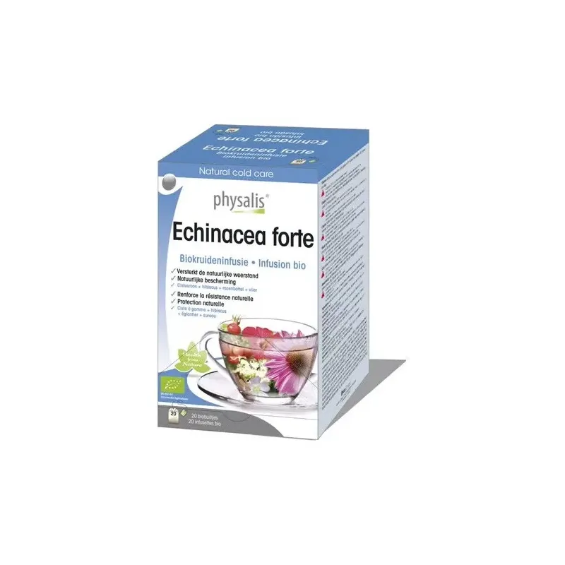 Physalis echinacea forte infusion bio 20 filtros | Farmacia Barata