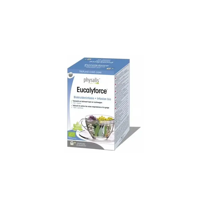Physalis eucalyforce infusión bio 20uds | Farmacia Barata