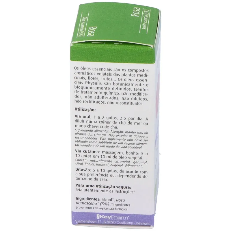 Physalis aceite esencial de rosa bio 5% 10 ml | Farmacia Barata