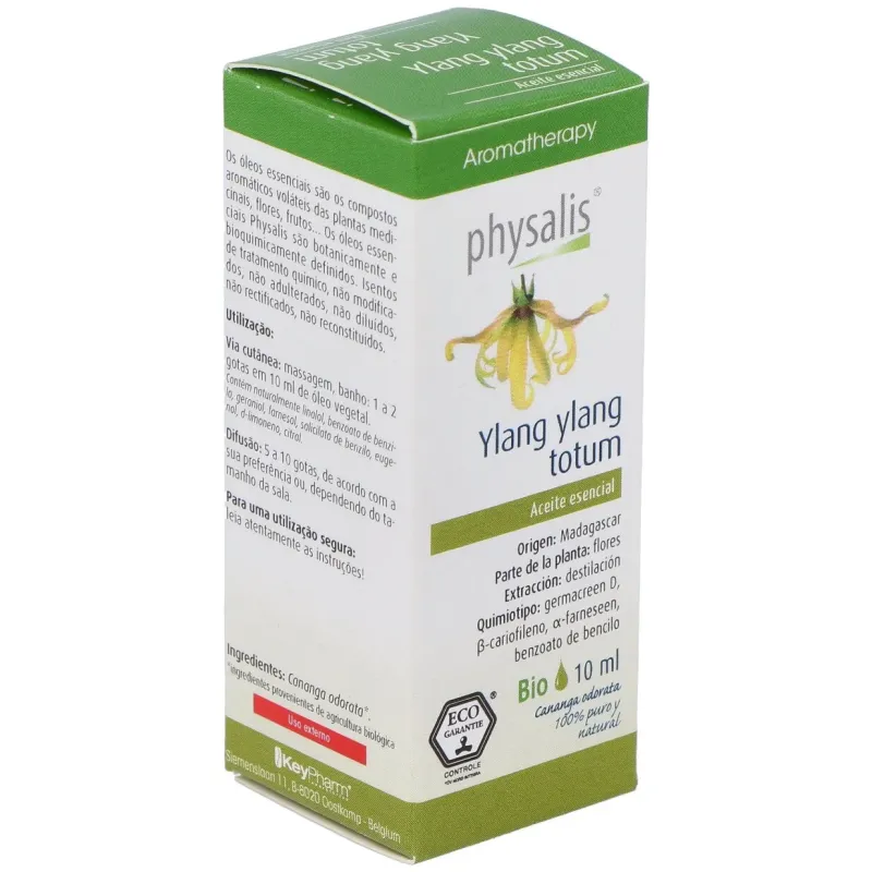 Physalis aceite esencial de ylang ylang bio 10ml | Farmacia Barata