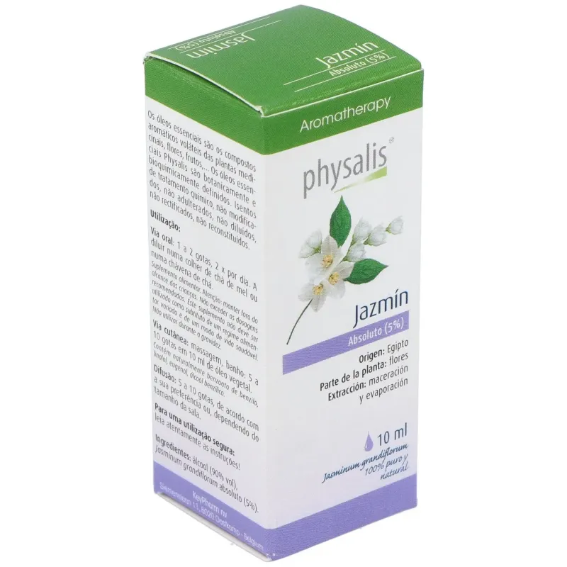 Physalis aceite esencial de jazmín 10ml | Farmacia Barata