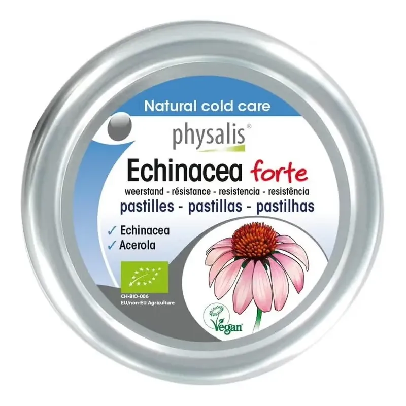 Physalis echinacea forte pastillas blandas bio 45g | Farmacia Barata