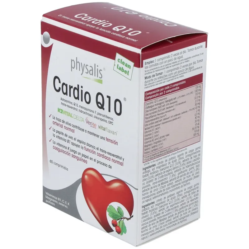 Cardio q10 60comp. | Farmacia Barata
