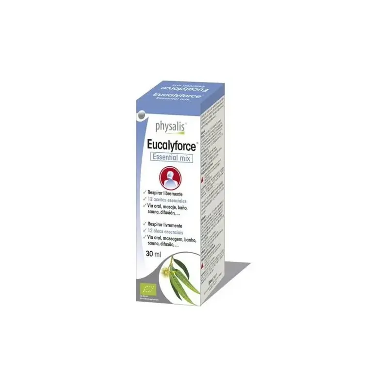 Physalis eucalyforce essential mix bio 30ml | Farmacia Barata