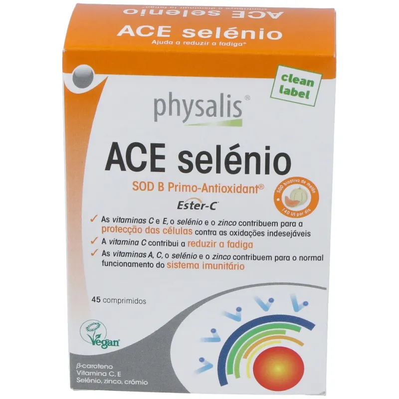 Physalis ace selenio 45comp | Farmacia Barata